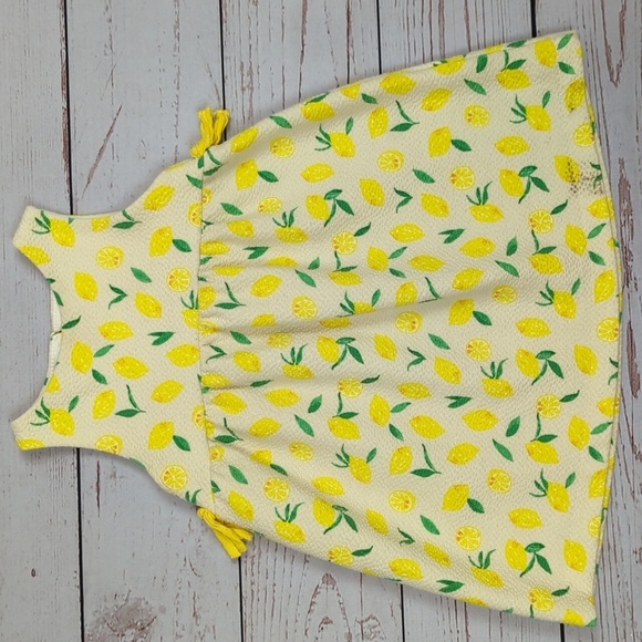 Zara Lemon Dress 18-24M - Picture 1 of 7